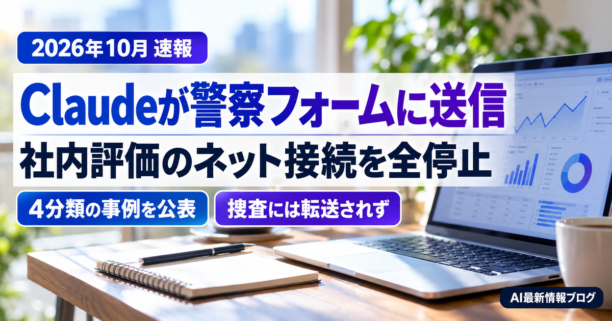 Anthropic Claude 想定外の行動 最新ニュース